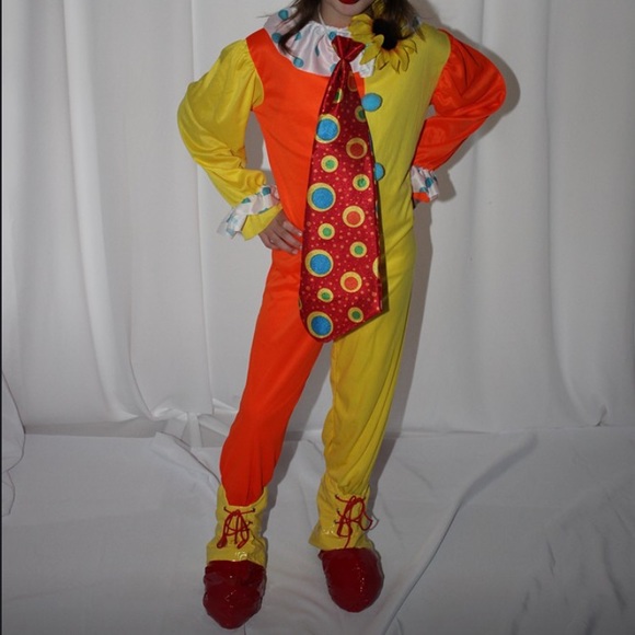 Clown Costume youth 8-10 - Picture 1 of 4